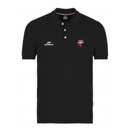 Polo CLASSICO Noir + Logo club