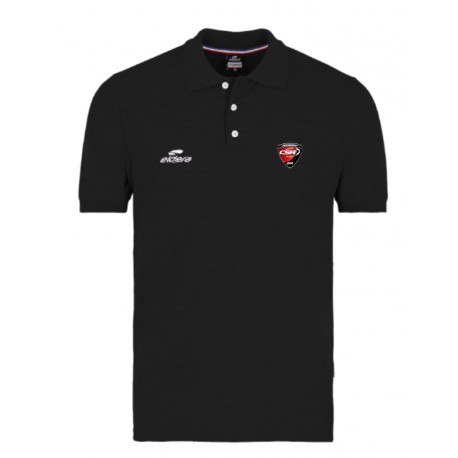 Polo CLASSICO Noir + Logo club