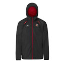 Coupe-vent LIBECCIO Noir/Rouge + Logo club