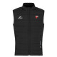 Bodywarmer ACARREAUX Noir + Logo club