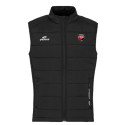 Bodywarmer ACARREAUX Noir + Logo club